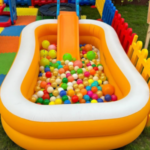 Compact ball pit for toddlers and young children