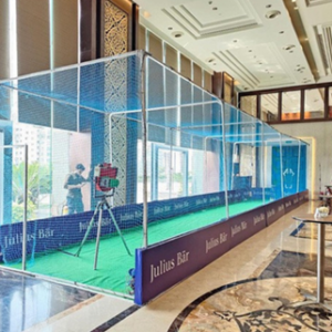 Cricket net game for kids and adults at events